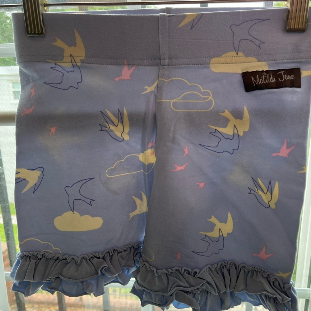 Matilda Jane Blue, Pink & Yellow Whimsical Print Shorties